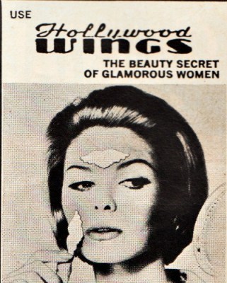 Vintage ad Hollywood Wings 