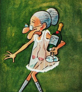 Playboy Cartoon 1974 Horny Granny | Envisioning The American Dream