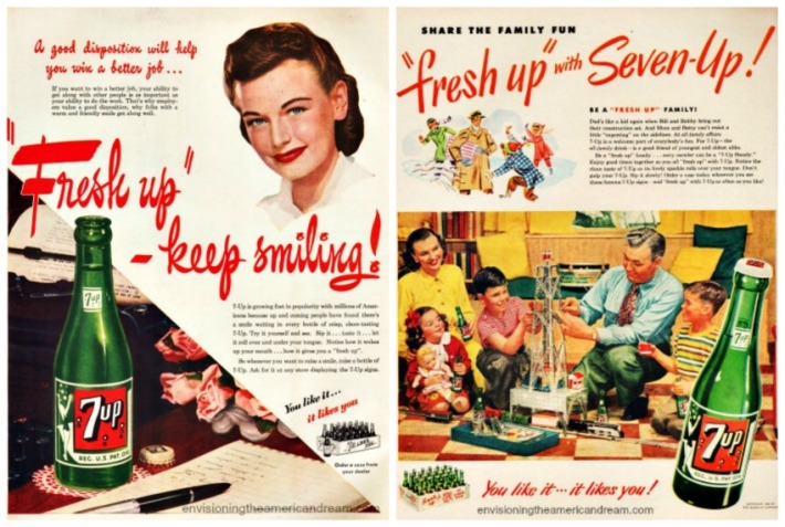 WWII Women 7up career family