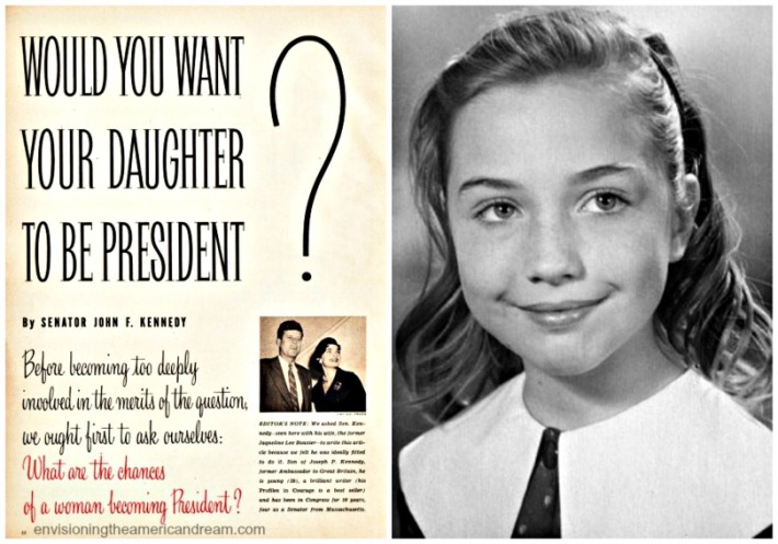 President Hillary Rodham JFK article