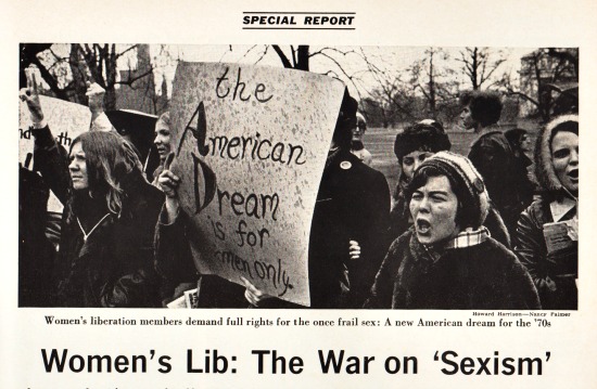 1970 Womens Lib Newsweek 1970