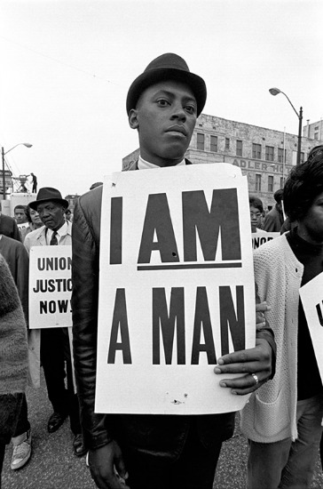 Vintagephoto civil rights I am a Man