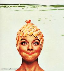 Vintage Beach bathing Cap