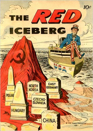 anti communism comic book The Red Iceberg