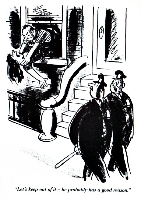 sexist cartoon about domestic violence 1950s