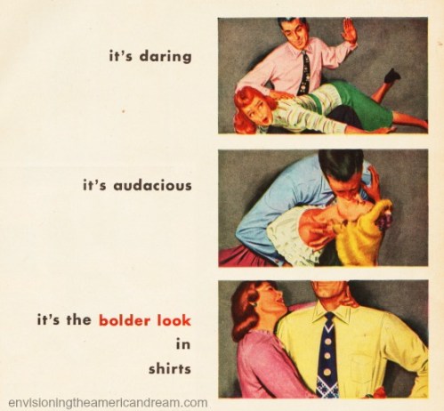 sexist vintage ad Van Heusen