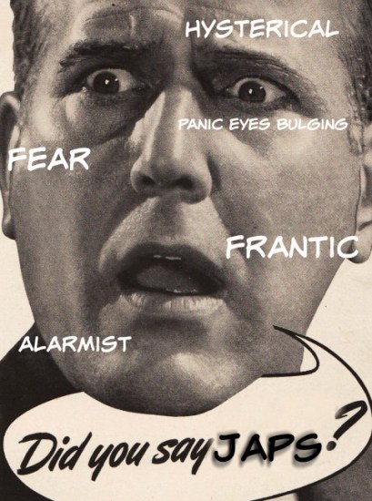 WWII Panic about the Japanese