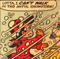 comics little dot snow