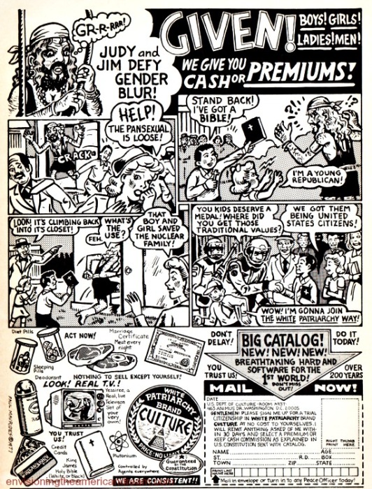 cartoon from alternative comic 1970s