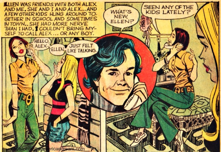 Vintage Comic Young Romance 1973