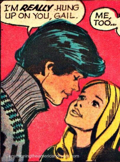 Vintage Comic "Young Romance" 1973 Vintage comic 1970s Boy and girl