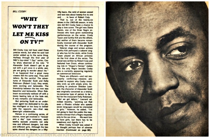 vintage article on Bill Cosby Photoplay 1966