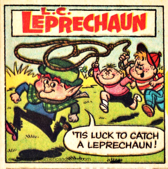 Lucky Leprechaun Lucky Charms Cereal comic