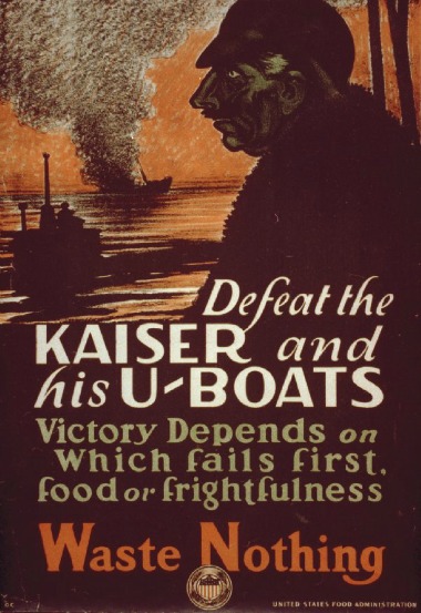 WWI Defeat kaiser waste nothing