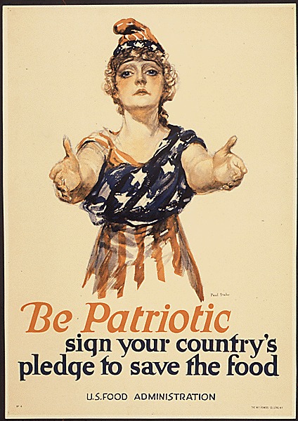 WWI Food Conservation be-patriotic