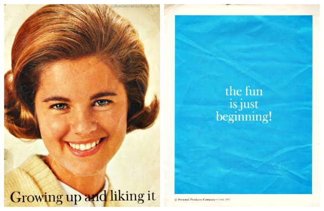 Growing up liking it Menstruation booklet 1960s