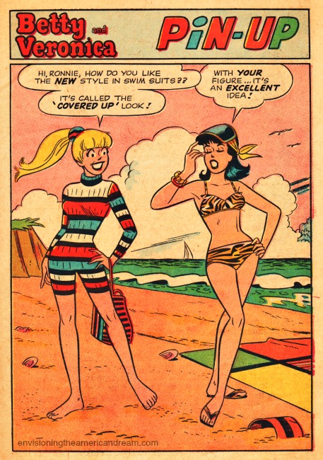 vintage comics Betty and Veronica 1966 