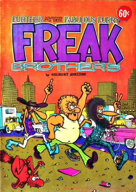 Vintage alternative comic book 1970s Fabulous Freak Brothers