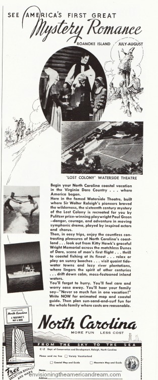 North Carolina travel ad SWScan06265