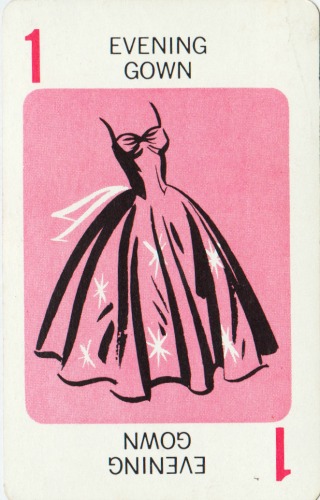 Mystery Date Game Card 