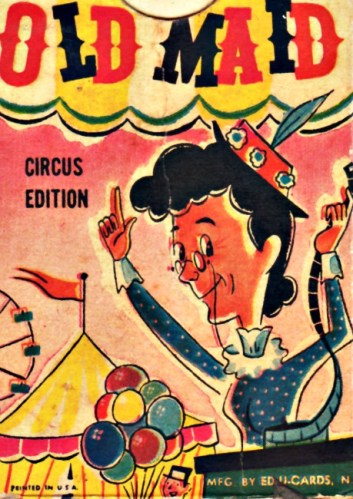 illustration Old Maid card 