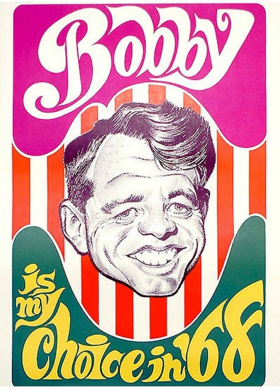 Robert Kennedy Campaign poster 1968