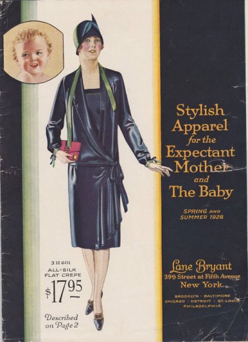1928 Lane-Bryant-catalog maternity-clothing