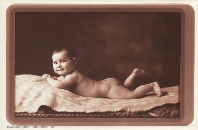 1920s baby portrait