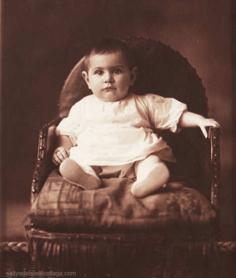 Vintage baby photo 1920s