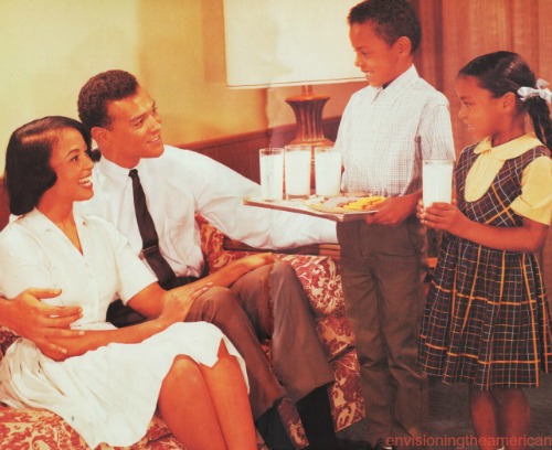 Black Family at Home 1960s