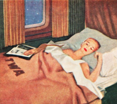 Travel Airline TWA sleeperette