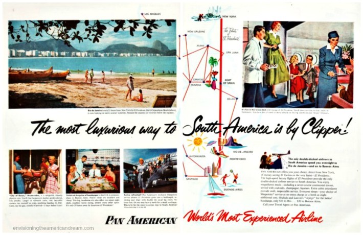 Travel ad Pan American Luxory South America