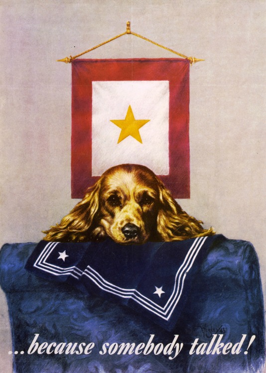 WWII Poster Gold Star 1944