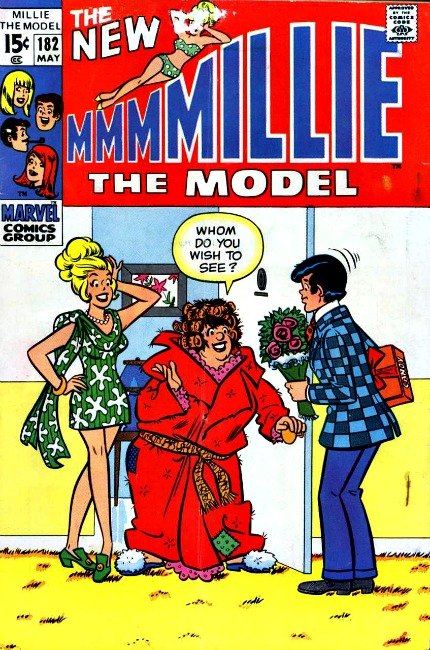 Vintage Comic Book Millie the Model 1969