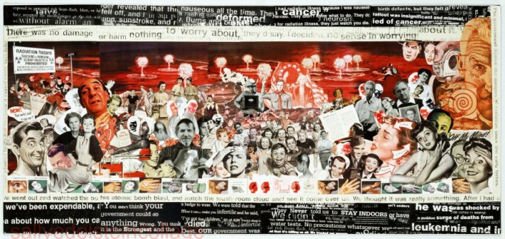 collage nuclear tests sally edelstein 
