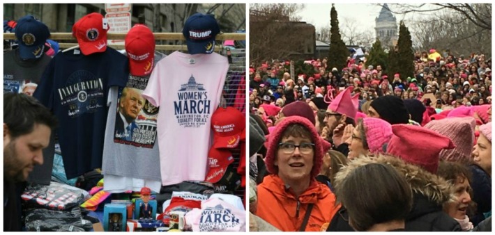 womens-march-and-trump-merchandise