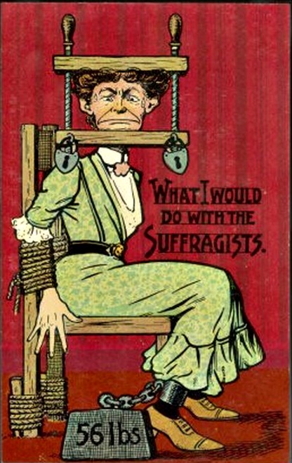 Vintage postcard for suffragettes-what-i-would-do