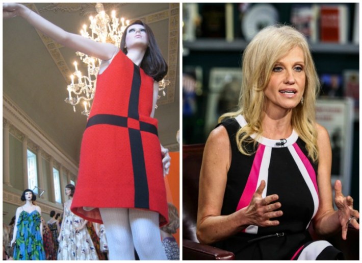 1960s dress and KellyanneConway