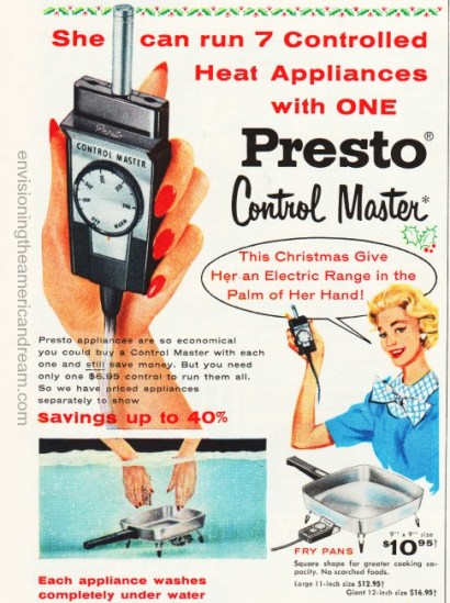 Vintage ad Presto Control Master