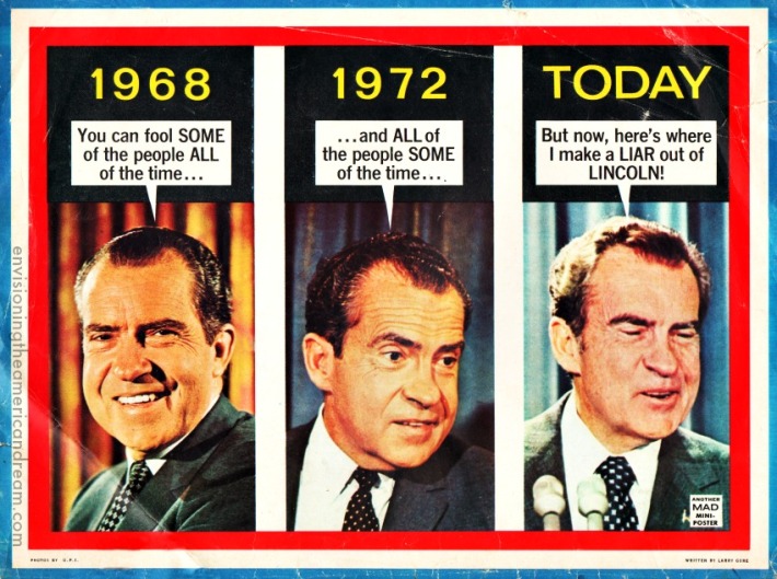 MAD Magazine September 1973 Richard Nixon