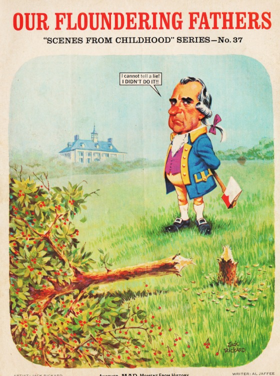 MAD Magazine April 1974 Richard Nixon