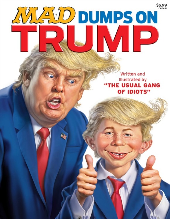 MAD Magazine December 2015 Donald Trump