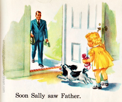 vintage illustration Fun With Dick and Jane 1951