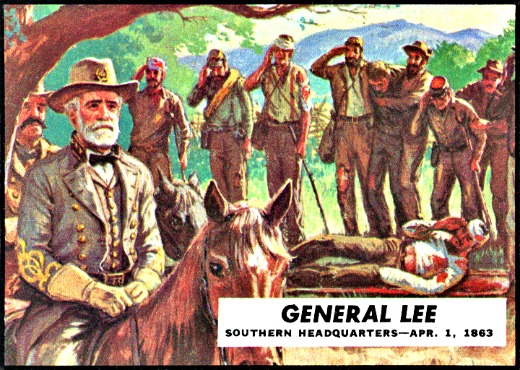 Civil War Trading cards General Robert E Lee