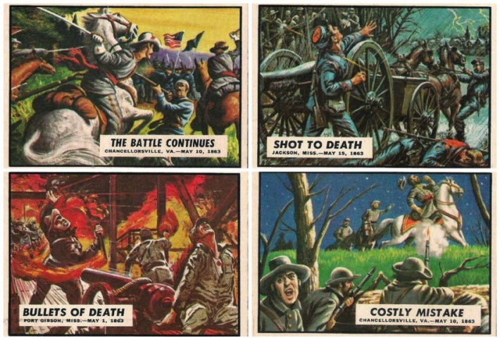 Civil War News Bubble Gum Trading Cards 