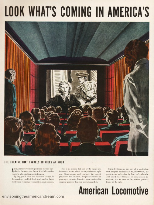 Vintage Ad 1946 American Locamotive
