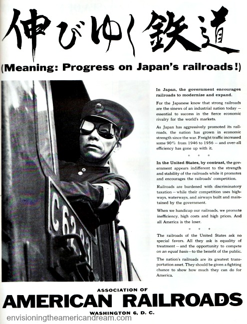 Vintage ad 1959 Association American Railroads