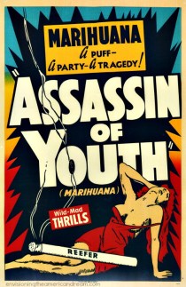 vintage poster Marijuana movie