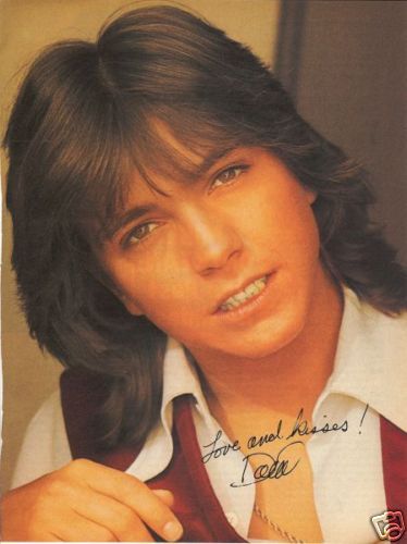 Autograph Picture of David Cassidy
