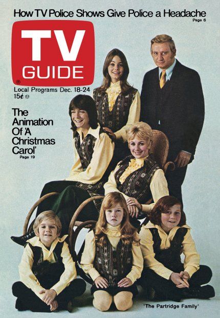 Vintage TV Guide Magazine The Partridge Family Vintage TV Guide Magazine The Partridge Family